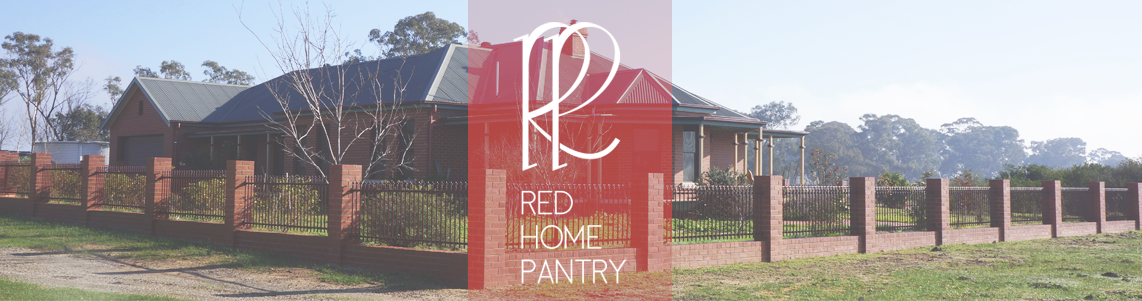 Red Home Pantry